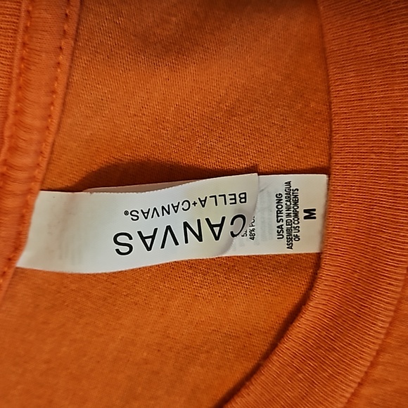 Orange Crazy Plant Lady T-shirt Tee Medium Bella Canvas Funny Cozy Women's - Picture 3 of 7